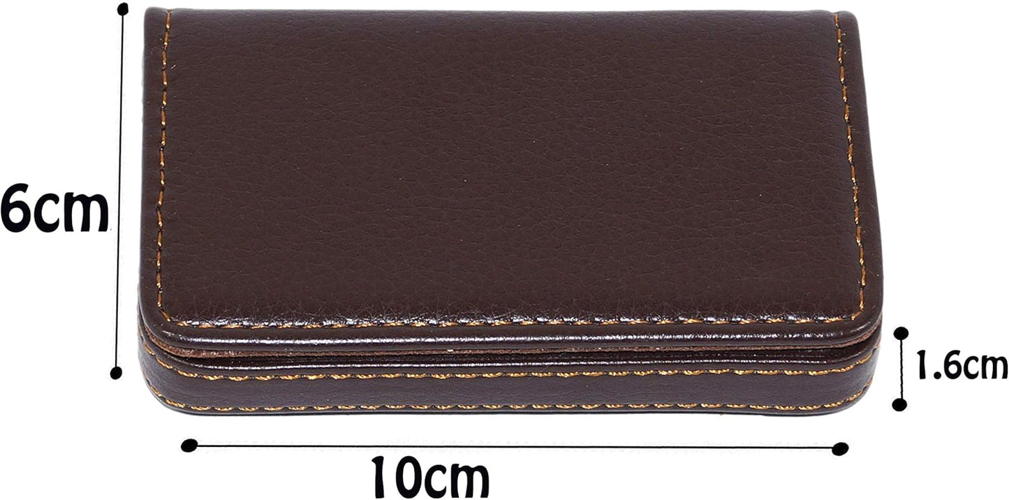 PU Leather Credit Card Holder Wallet for Men & Women