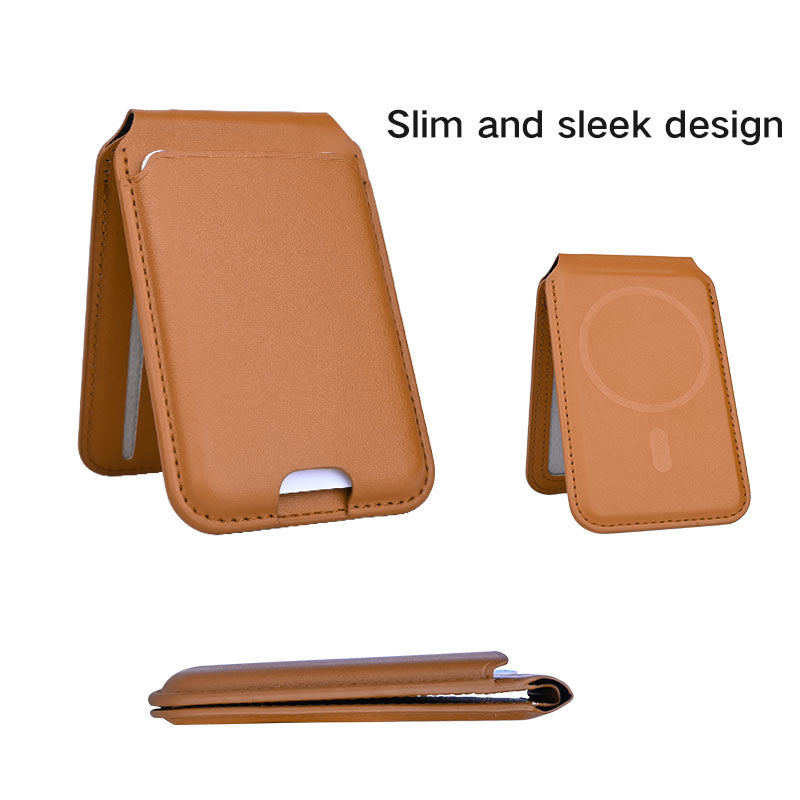 3-in-1 Magsafe Wallet Upgrade with iPhone Magnetic Wallet and Adjustable Stand